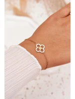 Dámský náramek ze chirurgické oceli Zlatý Dámský náramek ze chirurgické oceli Zlatý