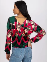 Halenka DHJ BZ 6550 4.40 tmavě zelená Halenka DHJ BZ 6550 4.40 tmavě zelená