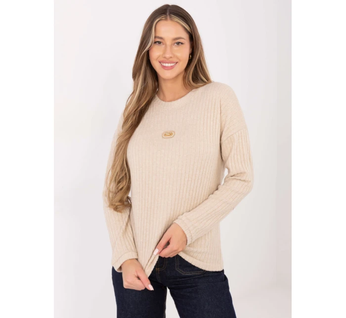 RV SW jumper A1026.52 béžový RV SW jumper A1026.52 béžový