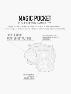 Bokserki męskie Magic Pocket