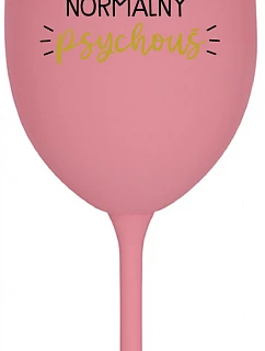 SOM   ružový pohár na víno 350 ml model 22163967 - Giftela