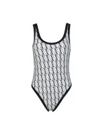 Dámské jednodílné plavky KW0KW01643-0K4 - Calvin Klein