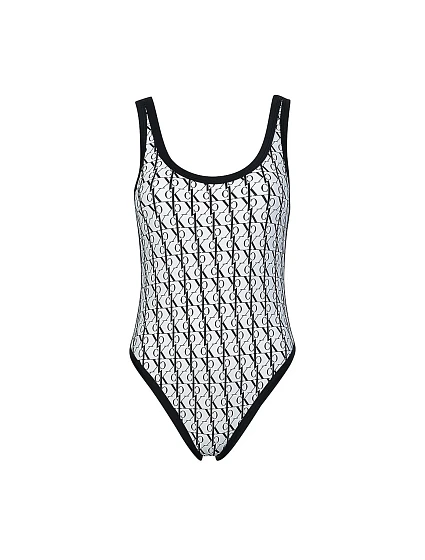 Dámské jednodílné plavky KW0KW01643-0K4 - Calvin Klein