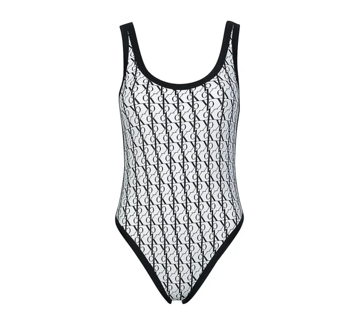 Dámské jednodílné plavky KW0KW01643-0K4 - Calvin Klein