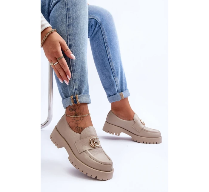 Polobotky na podpatku  model 186414 Step in style