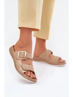 Pantofle model 214738 Step in style Pantofle model 214738 Step in style