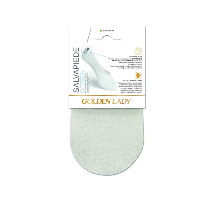 Dámské kotníkové ponožky Golden Lady 6N Salvapiede Cotton A'2