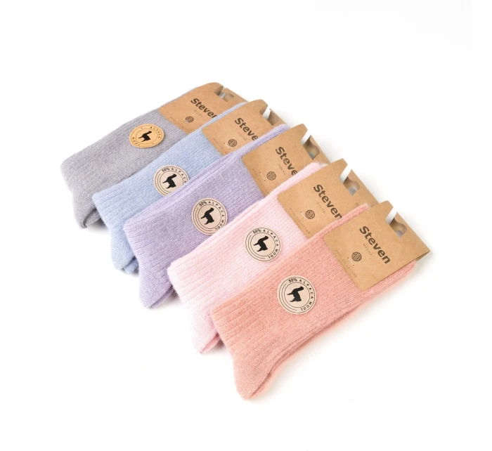 Ponožky Steven art.044 Alpaca vlněné dámské 35-40