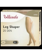 Zeštíhlující punčochové kalhoty LEG SHAPER 25 DEN - BELLINDA - amber