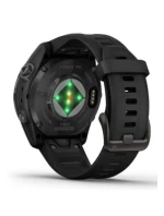 Hodinky Garmin Fenix 7S Pro 42mm Sapphire Solar šedé titanové DLC s černým řemínkem Hodinky Garmin Fenix 7S Pro 42mm Sapphire Solar šedé titanové DLC s černým řemínkem