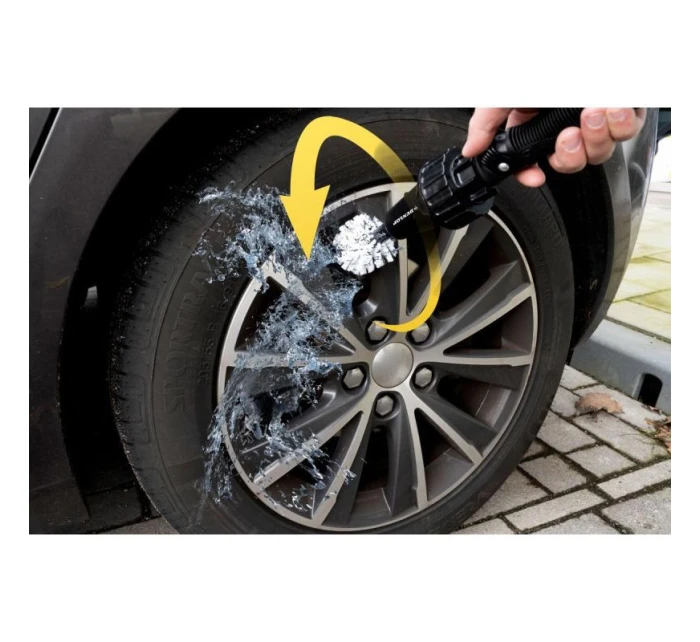 ROTAČNÍ KARTÁČ NA ČIŠTĚNÍ KOL DUNLOP 36,5 CM DLOUHÝ