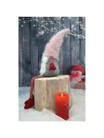 DÁMA TRPASLÍK S HUŇATÝM KLOBOUKEM 45+36CM