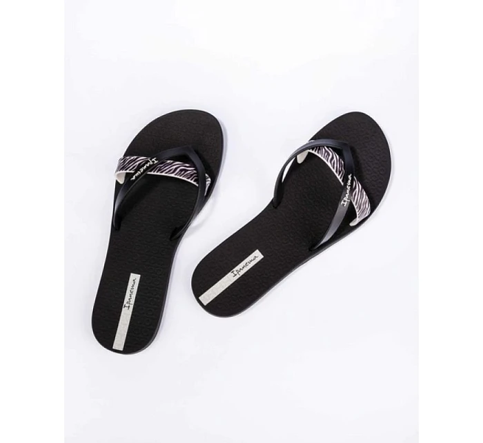 Ipanema dámské žabky Kirei módní pohodlné černé na pláž dámské