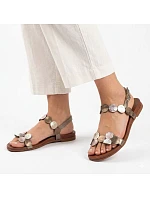 Dámské hnědé sandály M.Daszynski model 22081592 - M. Daszyński