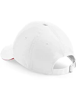 Beechfield B 20 6 panelová sandwich kšiltovka "Athleisure" 53.0020 white/classic red Beechfield B 20 6 panelová sandwich kšiltovka "Athleisure" 53.0020 white/classic red