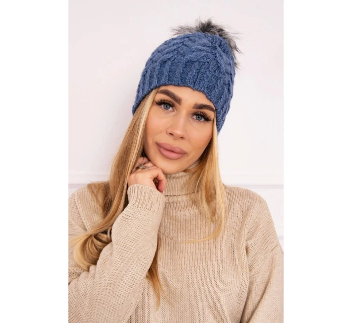 Daria K217 džínová fleecová čepice Daria K217 džínová fleecová čepice