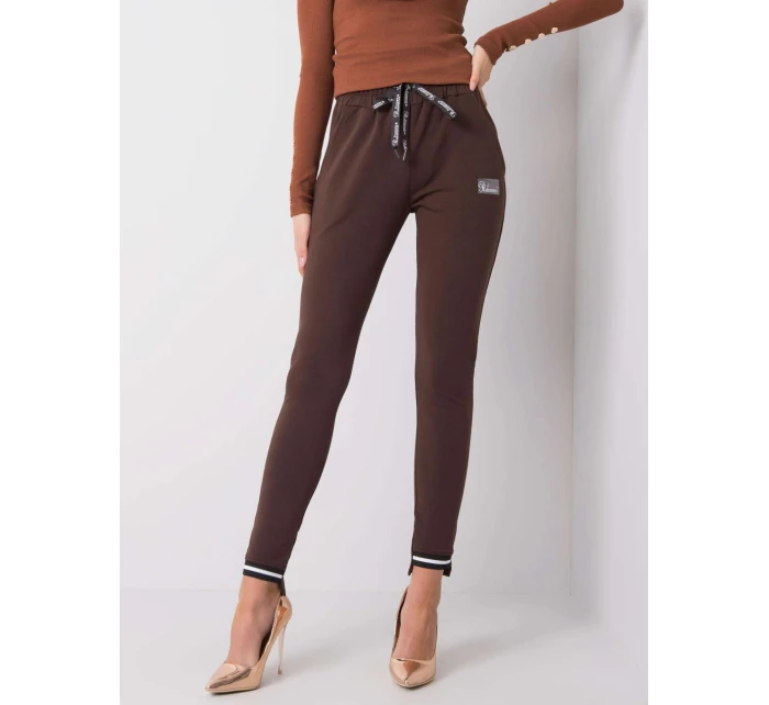 Tepláky RV DR 5773.18X tmavě hnědá