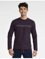 Pánské pyžamo Umbra 40959-59X Tmavě modrá s červenou - Henderson