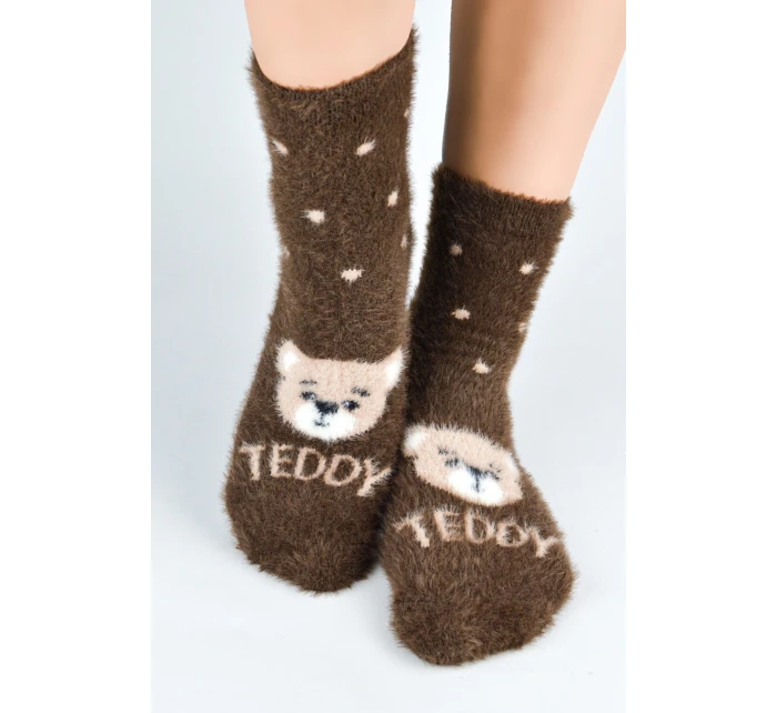 PLYŠOVÉ NADÝCHANÉ PONOŽKY SP016