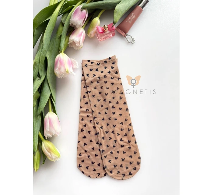 Dámské vzorované ponožky model 7465057 20 den - Magnetis Dámské vzorované ponožky model 7465057 20 den - Magnetis