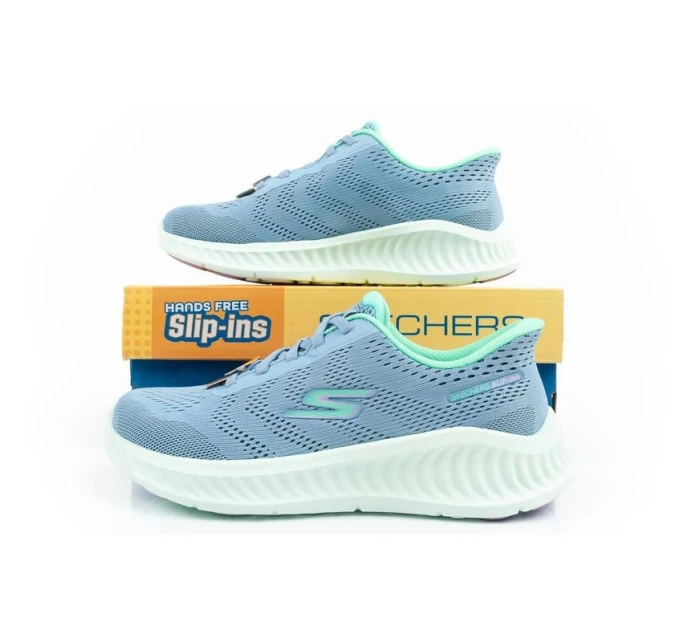 Boty Skechers Go Walk Now-Khloe Slip-Ins W 125643/BLGR