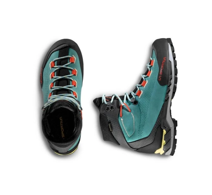 La Sportiva Trango Tech Leather Woman GTX ZFMS107E34E36 JUNIPER/ZEST La Sportiva Trango Tech Leather Woman GTX ZFMS107E34E36 JUNIPER/ZEST