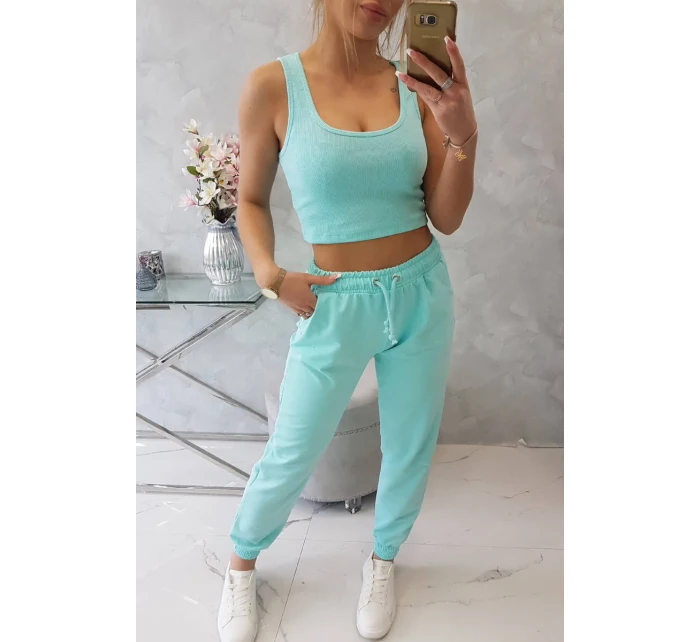 Sada top+kalhoty mint Sada top+kalhoty mint