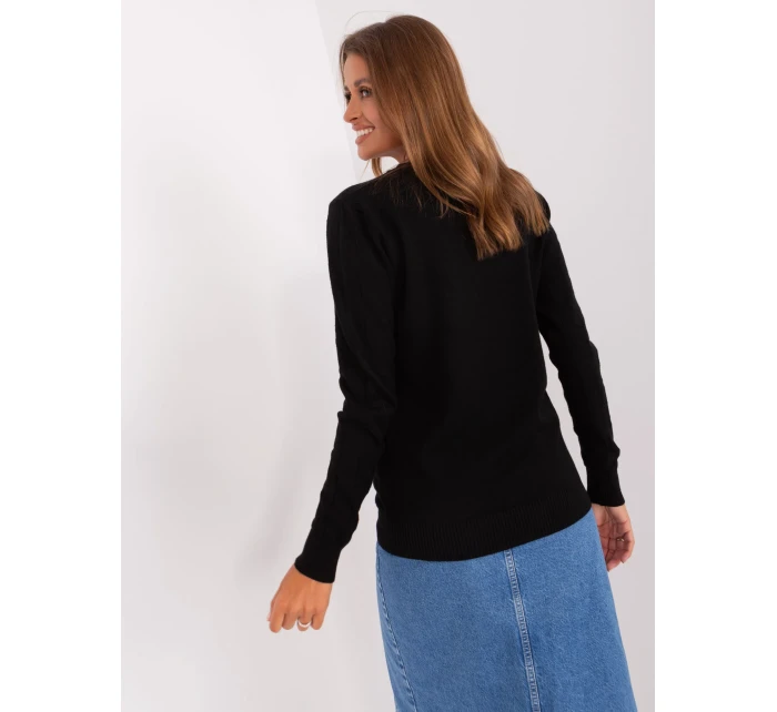 Sweter AT SW model 18895553 czarny - FPrice