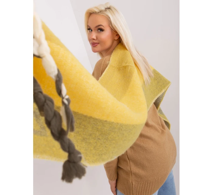 Szalik AT SZ model 19349179 żółty - FPrice