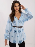 Halenka LK BZ 509747.80 světle modrá Halenka LK BZ 509747.80 světle modrá