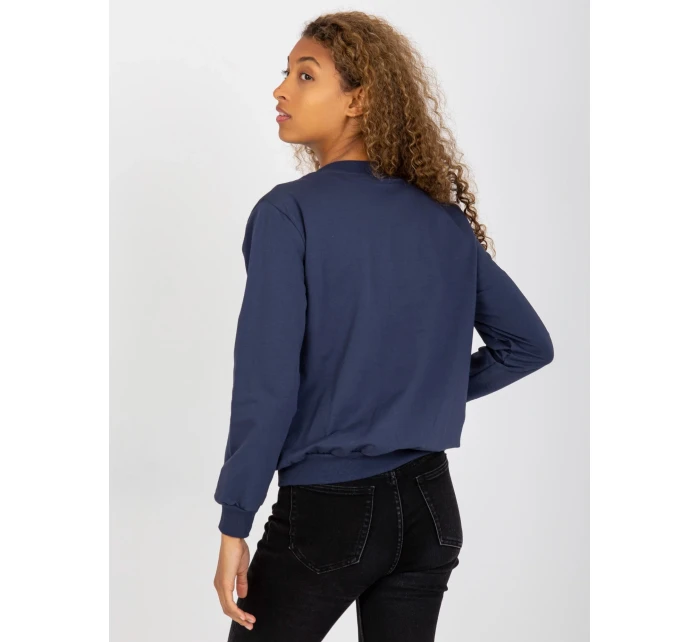 Mikina RV BL 8229.69P tmavě modrá