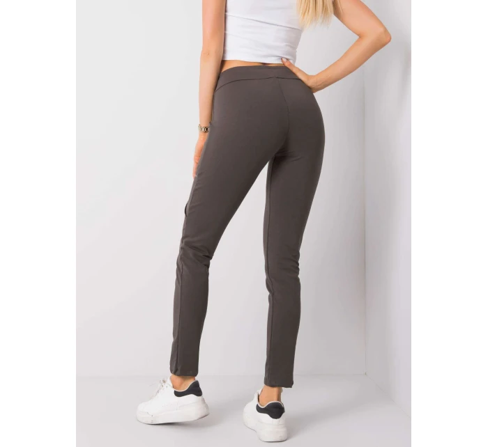 Tepláky RV DR 6046.12 tmavá khaki