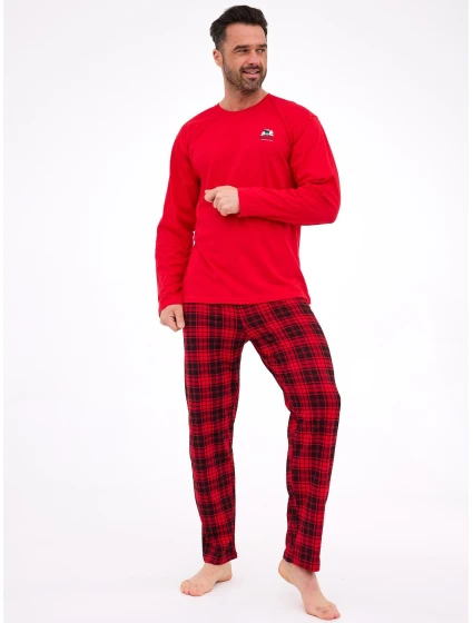 Pyžamo 3XL5XL pánské model 21761211 - Cornette Pyžamo 3XL5XL pánské model 21761211 - Cornette