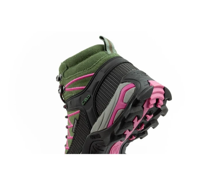 Rigel dámské trekové boty kožené model 21757138 nepromokavé kotníkové boty zelené dámské - CMP