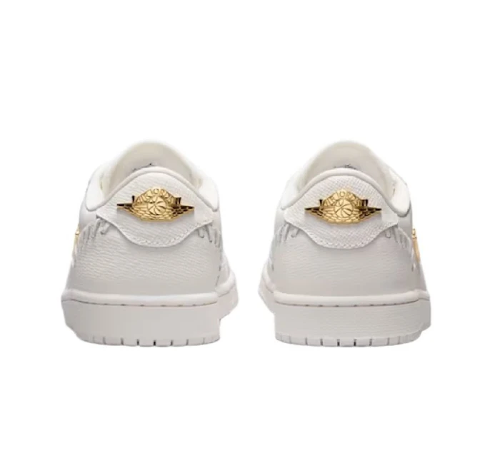 Air Jordan 1 Low Method of Make Wmns 'White/Metallic Gold' dámské sportovní boty - FN5032-100