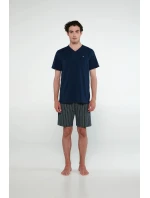 Pyžamo s krátkými rukávy model 19698557 - Vamp Pyžamo s krátkými rukávy model 19698557 - Vamp