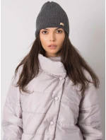 Dámská čepice.96 tmavě šedá