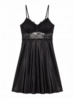 Dámská košilka model 17594835 Black chemise - DKaren Dámská košilka model 17594835 Black chemise - DKaren