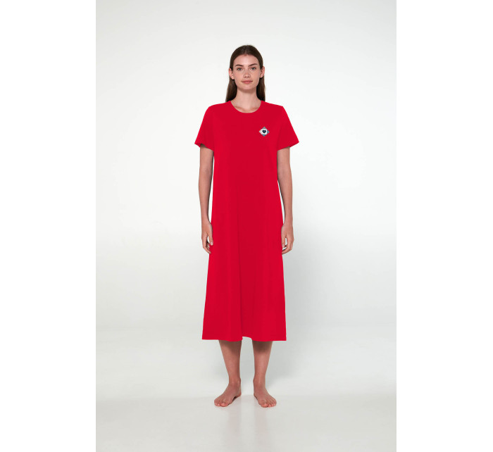 Dámská noční košile 19504 červená - Vamp