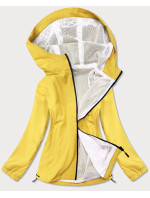 Žlutá neonová dámská letní bunda s podšívkou model 17144693 - J.STYLE
