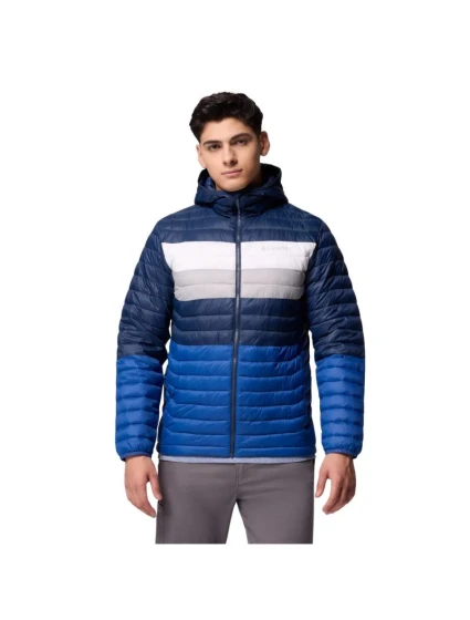 Columbia Powder Pass Bunda s kapucí 2134131433 Blue L