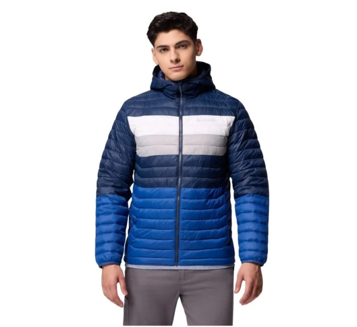 Columbia Powder Pass Bunda s kapucí 2134131433 Blue L