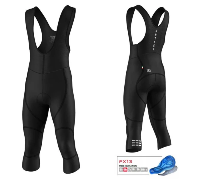 Spodenki 3/4 model 21855640 czarne 4XL - Biemme