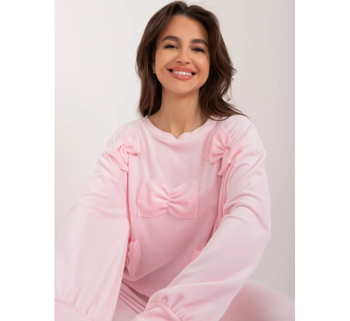 Komplet DHJ KMPL model 19639127 jasny różowy - FPrice Komplet DHJ KMPL model 19639127 jasny różowy - FPrice