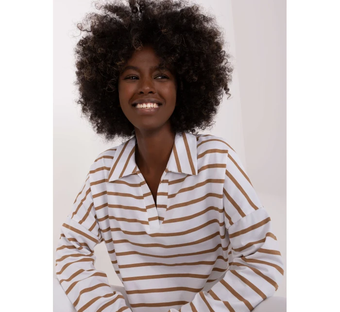 Halenka LK BZ 509314.83 bílo-hnědá