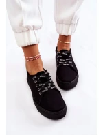 Dámské tenisky Memory Foam System Big Star KK276001 Černe Dámské tenisky Memory Foam System Big Star KK276001 Černe