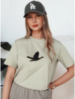 Dámské tričko pistáciová Dstreet model 21976334 - FashionStreet