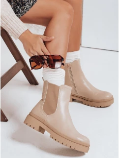 Dámské krémové kozačky MONDERICO FashionStreet ZY0540