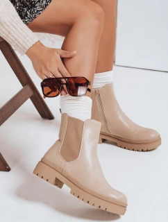 Dámské krémové kozačky MONDERICO FashionStreet ZY0540