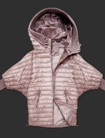Světle růžová dámská netopýří bunda Minority (P3-6913-52)